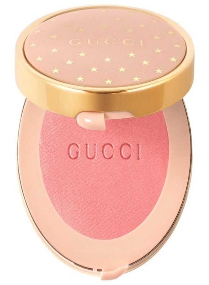 Gucci Luminous Matte Powder Blush 5.5g – 01 Silky Rose - a soft rosewood Long-Wear Luxury Cheek Color - Image 1